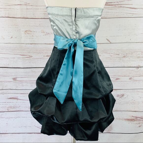 Speechless black silver teal balloon hem pickups - Picture 7 of 11